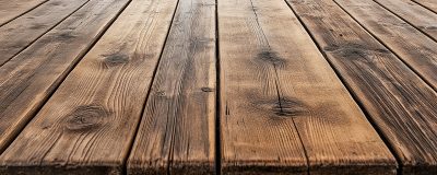 Close-up of wooden table