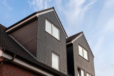 Full rear dormer loft conversion seen from outside